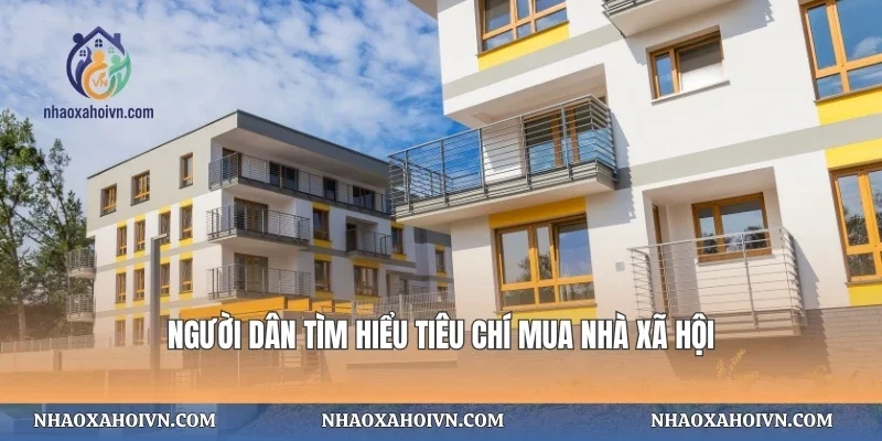 Người dân tìm hiểu tiêu chí mua nhà xã hội