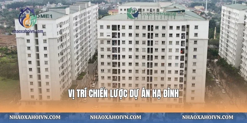 Vị trí chiến lược dự án Hạ Đình