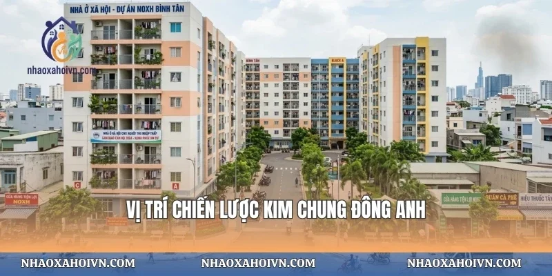 Vị trí chiến lược Kim Chung Đông Anh